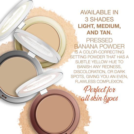 Bellápierre Cosmetics Pressed Banana Setting Powder Light