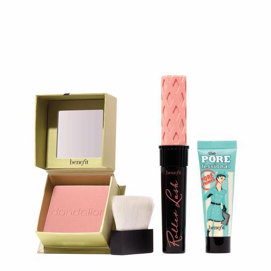 Benefit Bright Holiday Beauty Gift Set Mascara & Brightening Face Powder + Mini Pore Primer