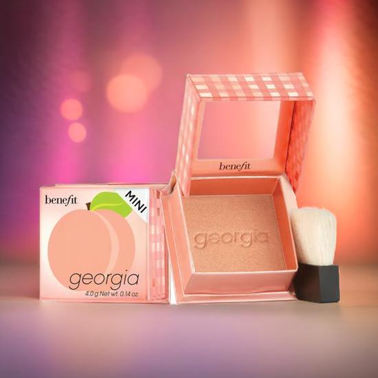Benefit Georgia Golden Peach Blush Mini-Size: 4g