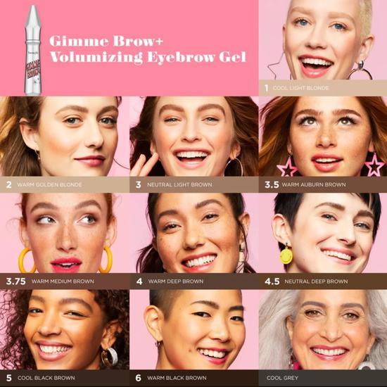 Benefit Gimme Brow+ Volumising Eyebrow Gel Full-Size: 3.5-Medium