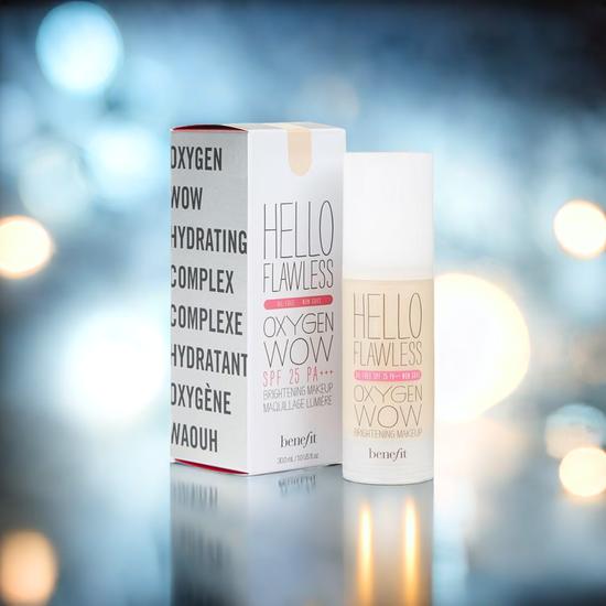 Benefit Hello Flawless Oxygen WOW Brightening Makeup SPF 25 Amber I'm So Glamber
