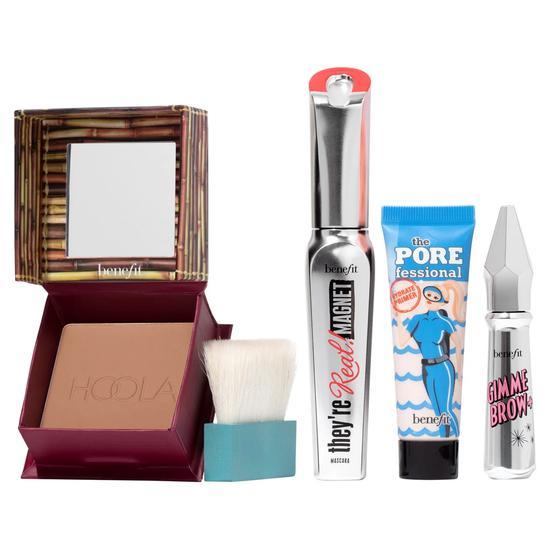 Benefit Holiday Cutie Beauty Gift Set Lengthening Mascara, Matte Bronzer & Volumising Brow Gel + Mini Hydrating Primer