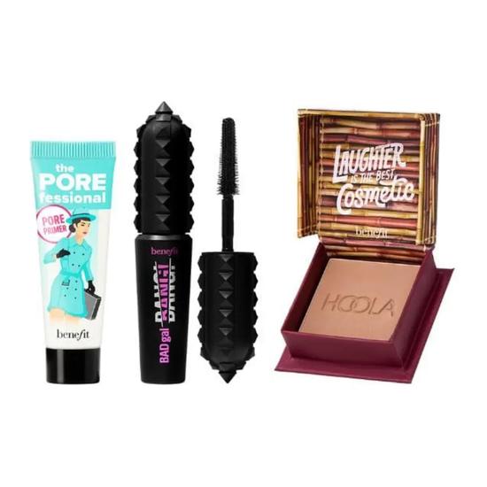 Benefit Icons Makeup Travel Set Primer 7.5ml + Mascara 4g + Bronzer 2.5g