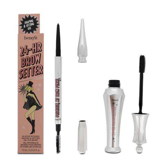 Benefit Precisely My Brow Eyebrow Pencil & Brow Setter 4 Warm Deep Brown