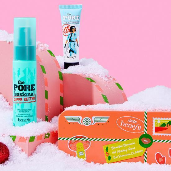 Benefit The POREfect Parcel Gift Set Mini pore primer + setting spray