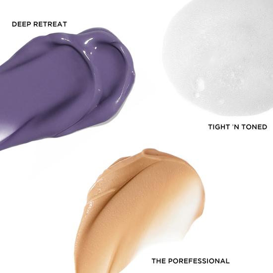 Benefit The Porefessional Package Deal Set The Porefessional Smoothing Face Primer + Tight ’n Toned + Deep Retreat Clay Mask