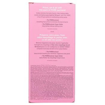 Benefit The Porefessional Primer Set 120ml Makeup Setting Spray + 22ml Pore Primer