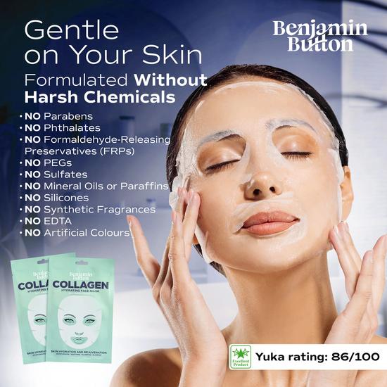 Benjamin Button Collagen Hydrating Face Mask x 1