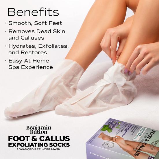 Benjamin Button Exfoliating Foot Mask x 1