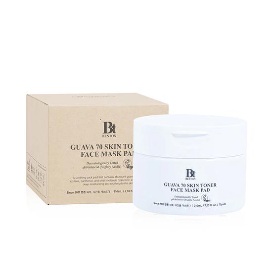 Benton Guava 70 Skin Toner Face Mask Pad 70pcs