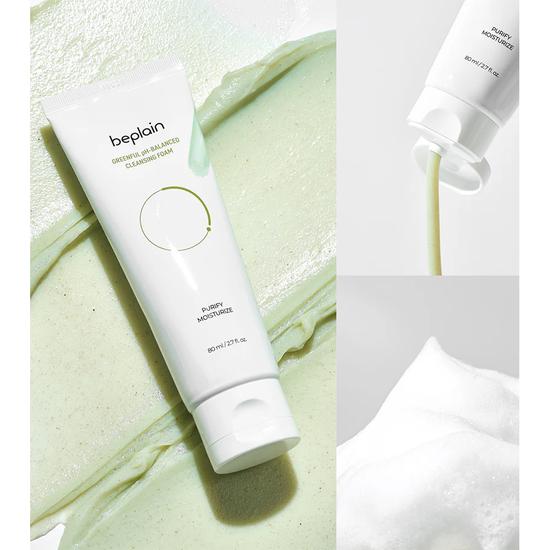 Beplain Greenful pH-Balanced Cleansing Foam 80ml