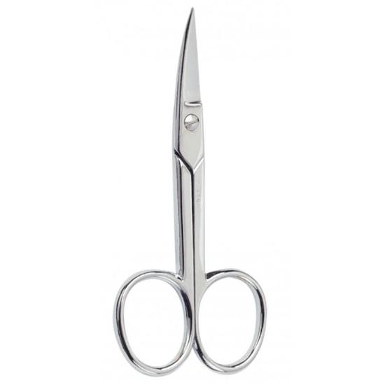 Beter Chrome Plated Curved Manicure Scissors 9cm