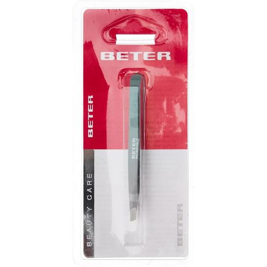 Beter Enamelled Stainless Steel Slanted Tip Tweezers