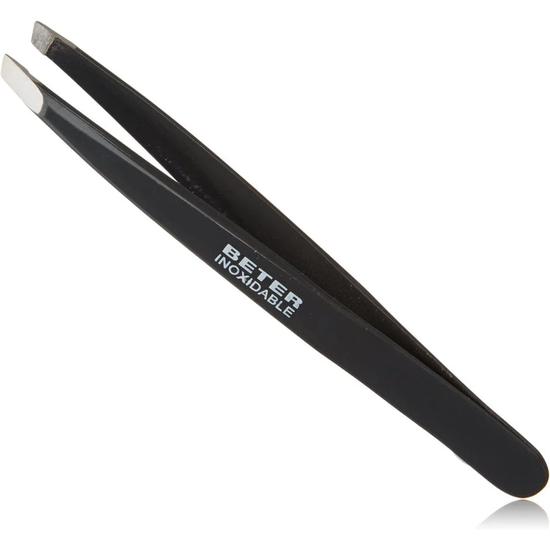 Beter Enamelled Stainless Steel Slanted Tip Tweezers