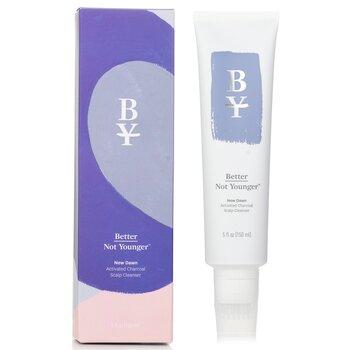 Better Not Younger New Dawn Activated Charcoal Scalp Cleanser 150ml