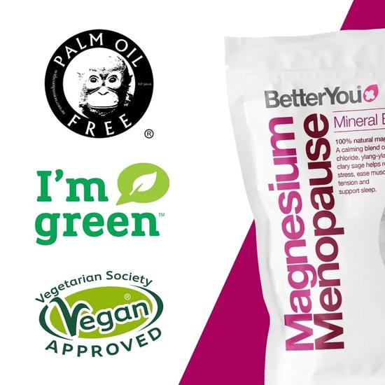 BetterYou Magnesium Menopause Bath Flakes 750g