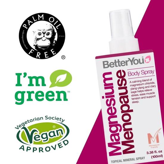 BetterYou Magnesium Menopause Spray 100ml