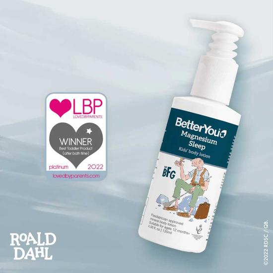 BetterYou Magnesium Sleep Kids Body Lotion 135ml