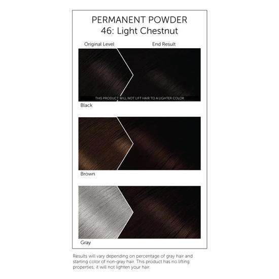 Bigen Hair Dye Permanent Powder Hair Colour All Colours 6 g / 46 Light Chestnut