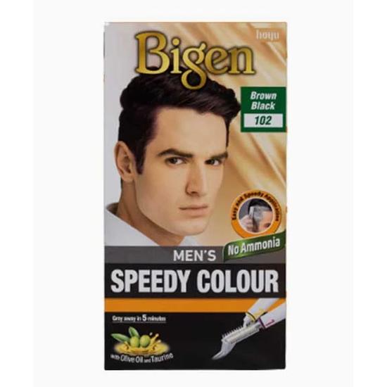 Bigen Hair Mens Speedy Colour Brown Black 102