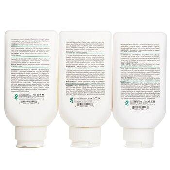 Billy Jealousy Face3some Kit: Face Moisturiser 88ml + Exfoliating Facial Cleanser 88ml + Gentle Daily Facial Cleanser 88ml 3pcs