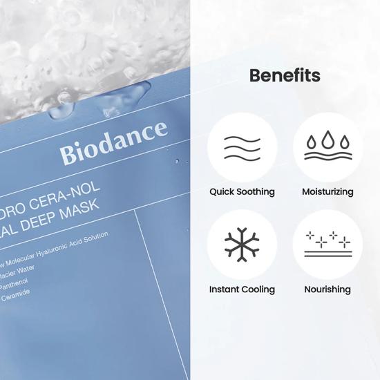 Biodance Hydro Cera-Nol Real Deep Mask 1box