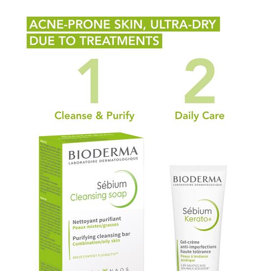 Bioderma Sebium Cleansing Soap 100g
