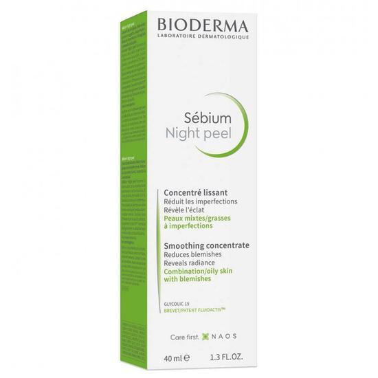 Bioderma Sebium Night Peel Smoothing Concentrate Gel 40ml