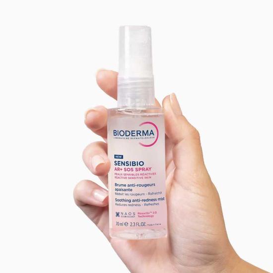 Bioderma Sensibio AR+ SOS Spray Soothing Anti-Redness Mist For Sensitive Skin Prone To Redness 70ml