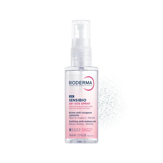 Bioderma Sensibio AR+ SOS Spray Soothing Anti-Redness Mist For Sensitive Skin Prone To Redness 70ml