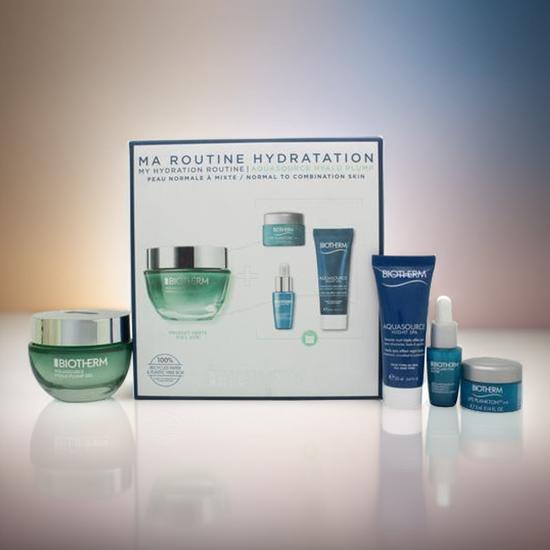 Biotherm Aquasource Hyalu Plump Gel Gift Set 4 Pieces