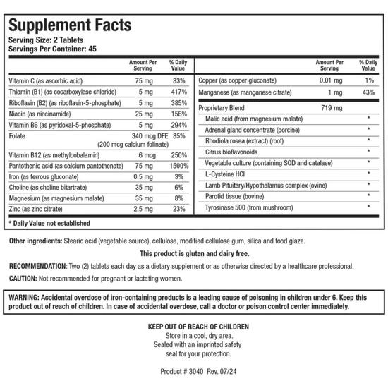 Biotics Research ADB5-Plus Tablets 90 Tablets