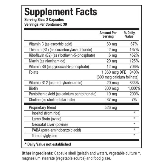 Biotics Research Bio-GGG-B Special B Complex Capsules 60 Capsules