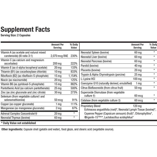 Biotics Research Bio-Immunozyme Forte Tablets 90 Tablets