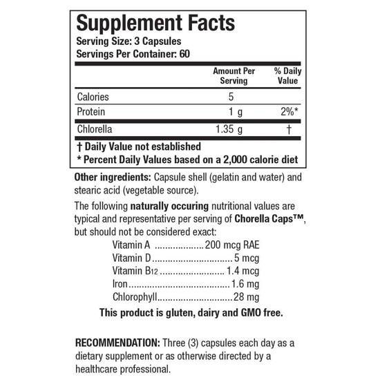 Biotics Research Chlorella Caps Capsules 180 Capsules