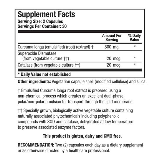 Biotics Research CurcumRx Capsules 60 Capsules