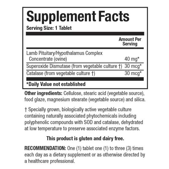 Biotics Research Cytozyme-PT/HPT Tablets 60 Tablets