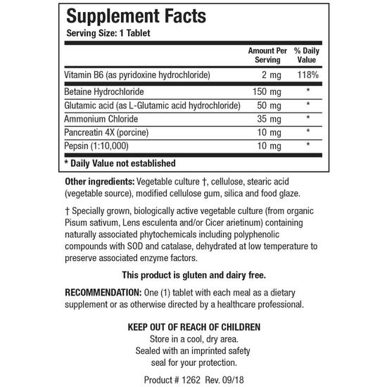 Biotics Research Hydro-Zyme Tablets 90 Tablets
