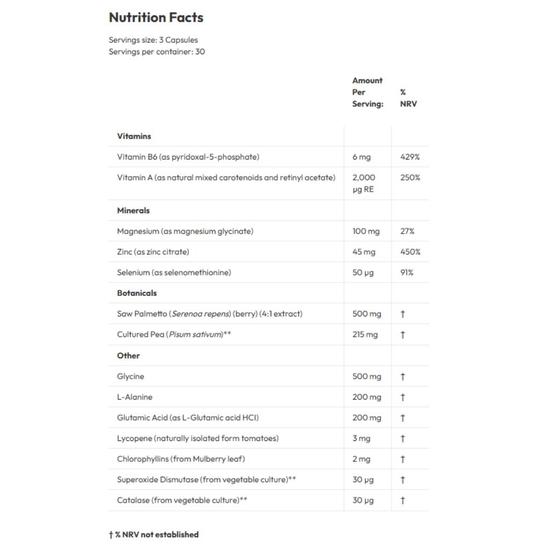 Biotics Research Palmetto-Plus Capsules 90 Capsules