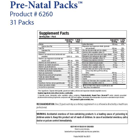 Biotics Research Pre-Natal 30 Packs