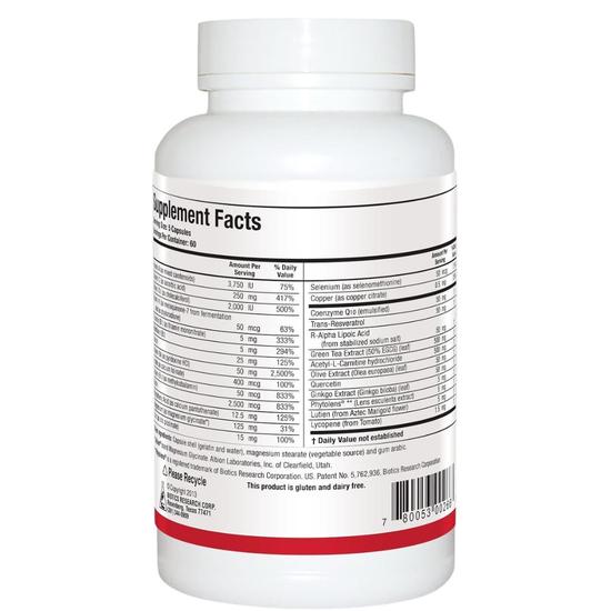 Biotics Research VasculoSirt Capsules 150 Capsules
