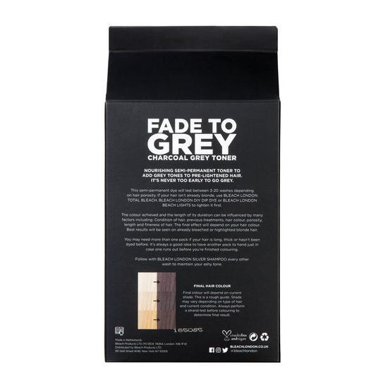 BLEACH LONDON Fade To Grey Toner Kit Charcoal Grey Toner