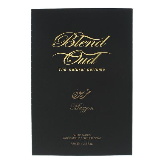 Blend Oud Mazyon Eau De Parfum 75ml