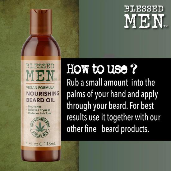 Blessed Men Nourishing Beard Oil 118ml