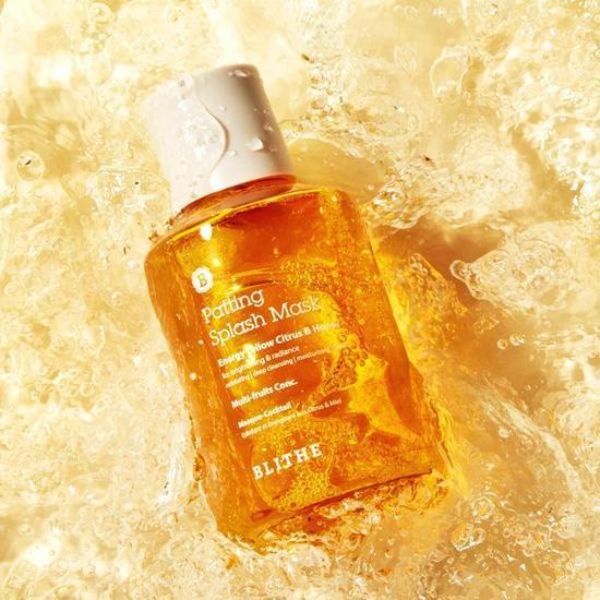 Blithe Patting Splash Mask Energy Yellow Citrus & Honey 150ml
