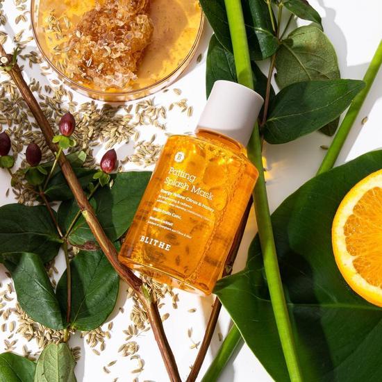 Blithe Patting Splash Mask Energy Yellow Citrus & Honey 150ml