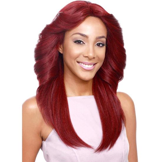 Bobbi Boss Synthetic MLF124 Miranda Lace Front Wig R/PLUM