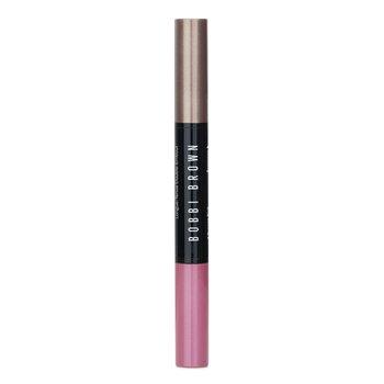 Bobbi Brown Dual Ended Long Wear Cream Shadow Stick Bronze Pink Shimmer/Espresso Matte