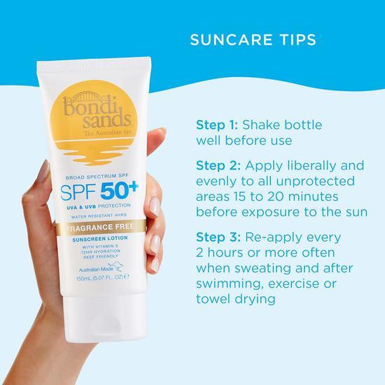 Bondi Sands Body Sunscreen Lotion SPF 50+ 150ml