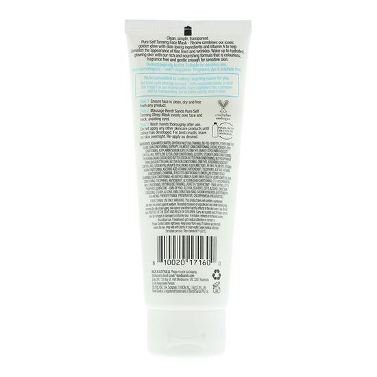 Bondi Sands Pure Self Tanning Renew Sleep Mask 75ml